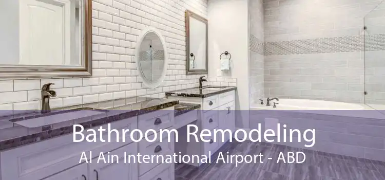 Bathroom Remodeling Al Ain International Airport - ABD