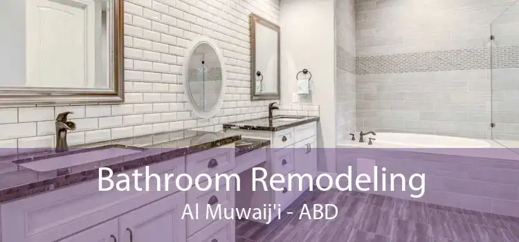 Bathroom Remodeling Al Muwaij'i - ABD