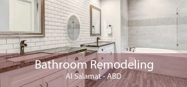 Bathroom Remodeling Al Salamat - ABD