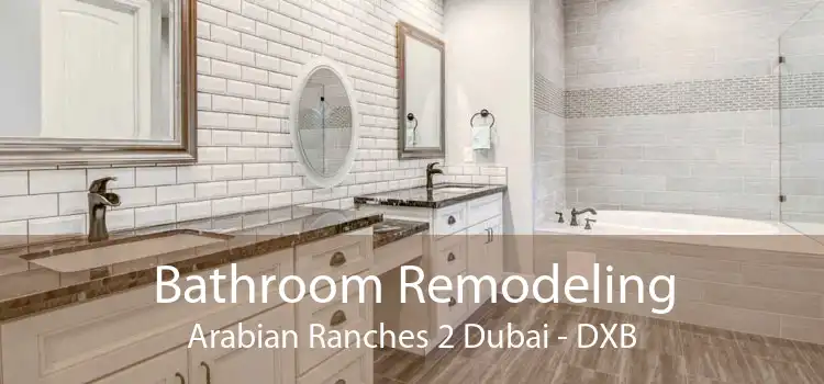Bathroom Remodeling Arabian Ranches 2 Dubai - DXB