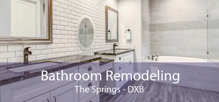 Bathroom Remodeling The Springs - DXB