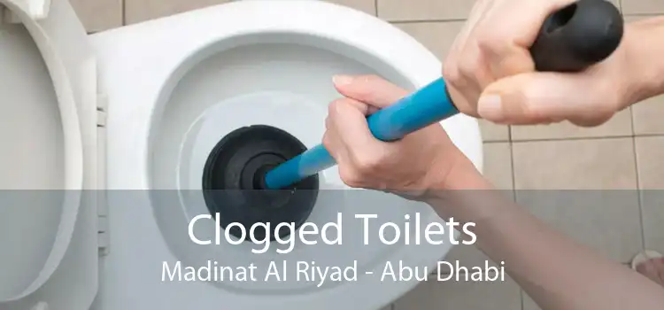 Clogged Toilets Madinat Al Riyad - Abu Dhabi