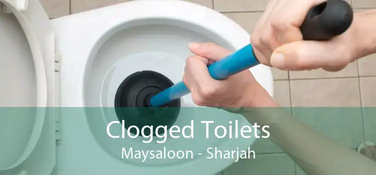 Clogged Toilets Maysaloon - Sharjah