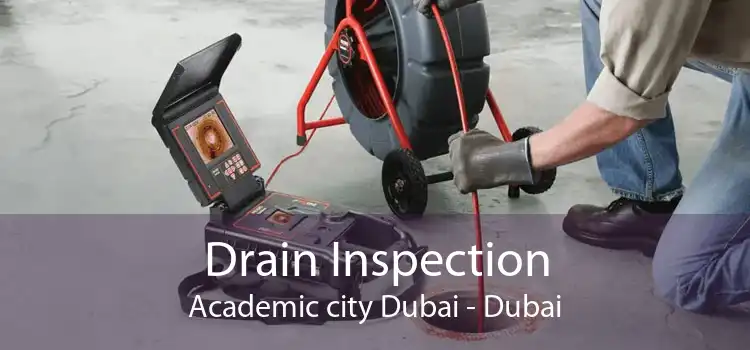 Drain Inspection Academic city Dubai - Dubai