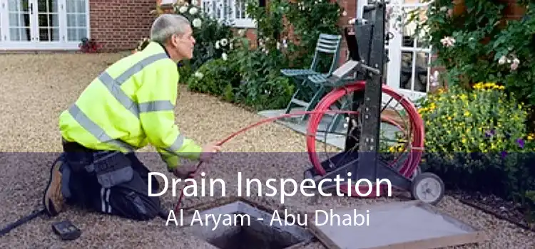 Drain Inspection Al Aryam - Abu Dhabi