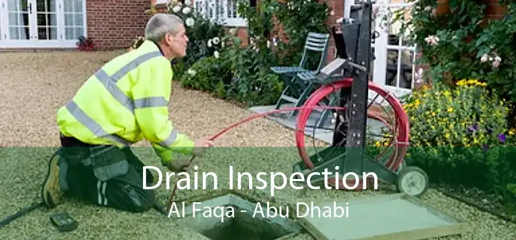 Drain Inspection Al Faqa - Abu Dhabi