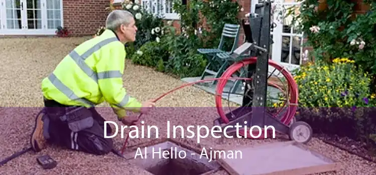 Drain Inspection Al Hello - Ajman