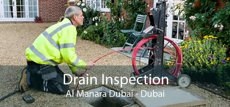 Drain Inspection Al Manara Dubai - Dubai