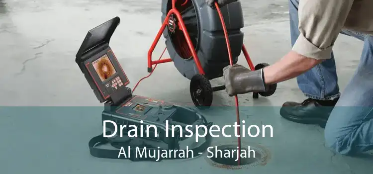 Drain Inspection Al Mujarrah - Sharjah