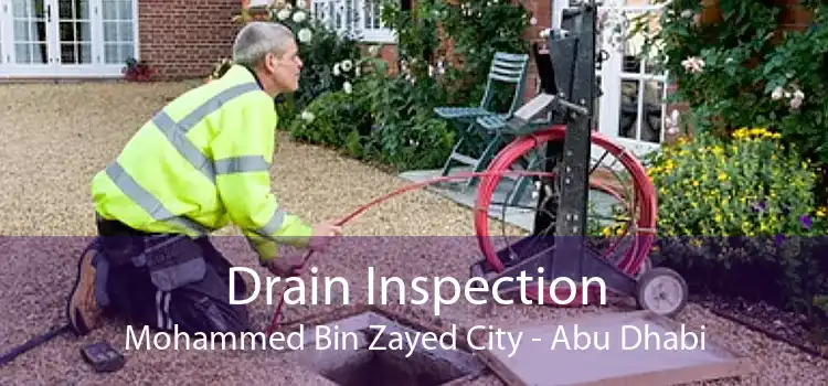 Drain Inspection Mohammed Bin Zayed City - Abu Dhabi