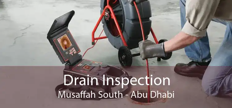 Drain Inspection Musaffah South - Abu Dhabi