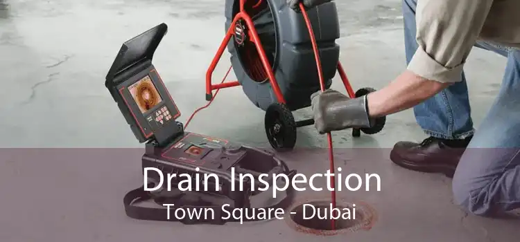 Drain Inspection Town Square - Dubai