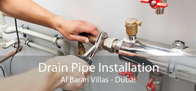 Drain Pipe Installation Al Barari Villas - Dubai