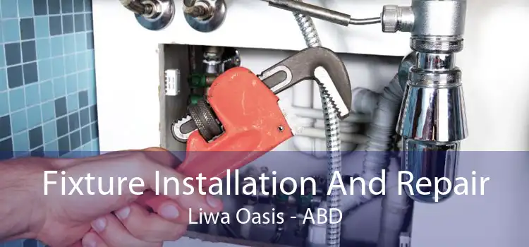 Fixture Installation And Repair Liwa Oasis - ABD