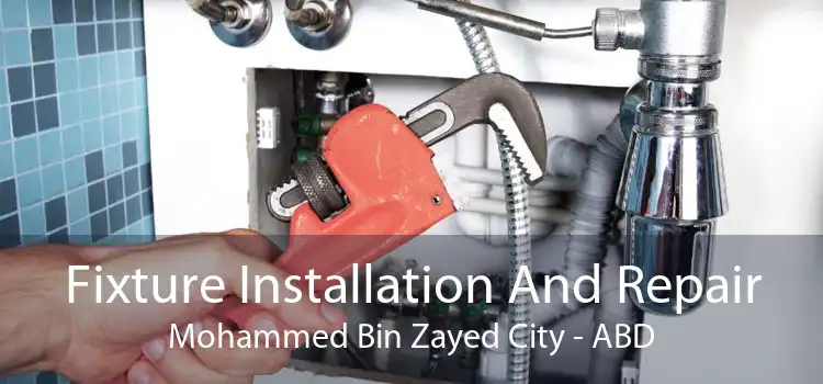 Fixture Installation And Repair Mohammed Bin Zayed City - ABD