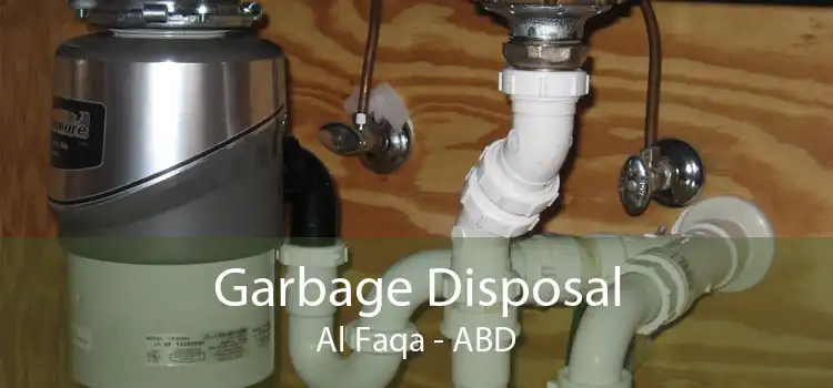 Garbage Disposal Al Faqa - ABD