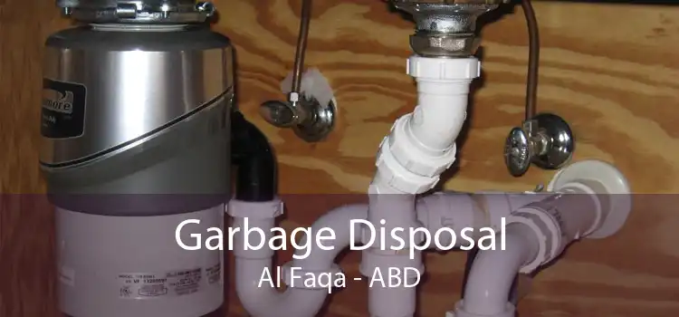 Garbage Disposal Al Faqa - ABD