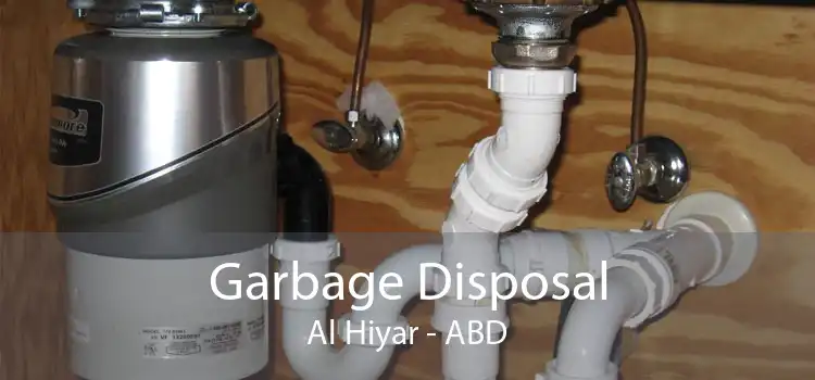 Garbage Disposal Al Hiyar - ABD