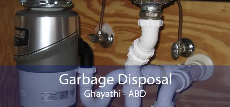 Garbage Disposal Ghayathi - ABD