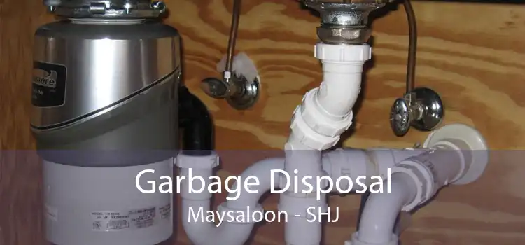 Garbage Disposal Maysaloon - SHJ