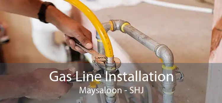 Gas Line Installation Maysaloon - SHJ