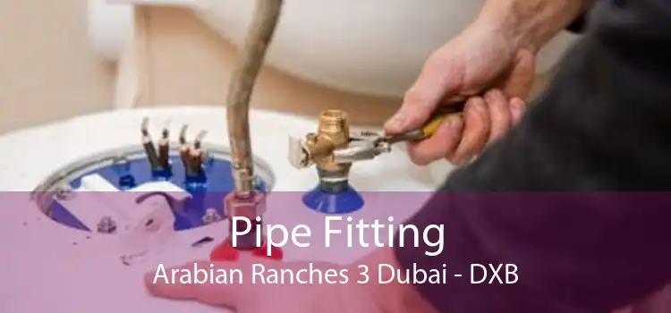 Pipe Fitting Arabian Ranches 3 Dubai - DXB
