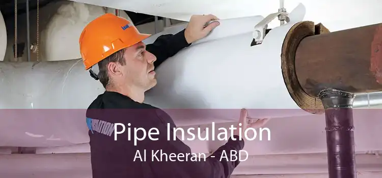 Pipe Insulation Al Kheeran - ABD