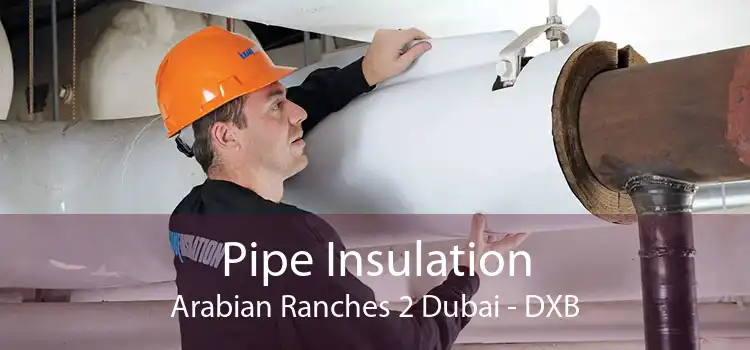 Pipe Insulation Arabian Ranches 2 Dubai - DXB