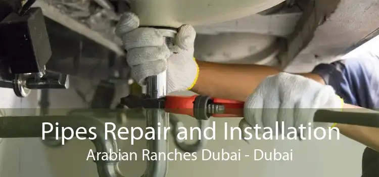 Pipes Repair and Installation Arabian Ranches Dubai - Dubai