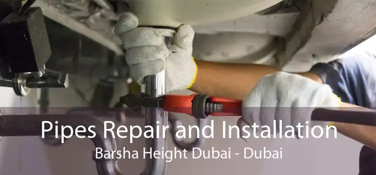 Pipes Repair and Installation Barsha Height Dubai - Dubai