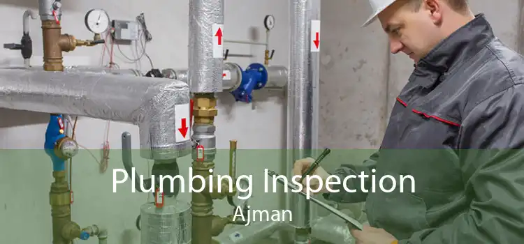 Plumbing Inspection Ajman