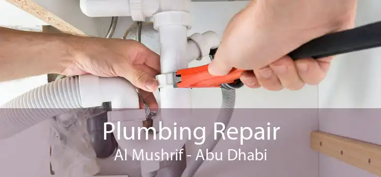 Plumbing Repair Al Mushrif - Abu Dhabi