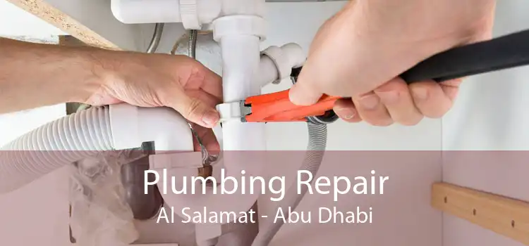 Plumbing Repair Al Salamat - Abu Dhabi