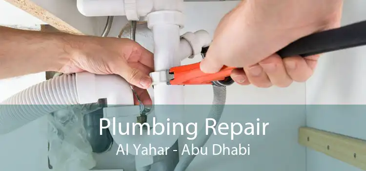 Plumbing Repair Al Yahar - Abu Dhabi