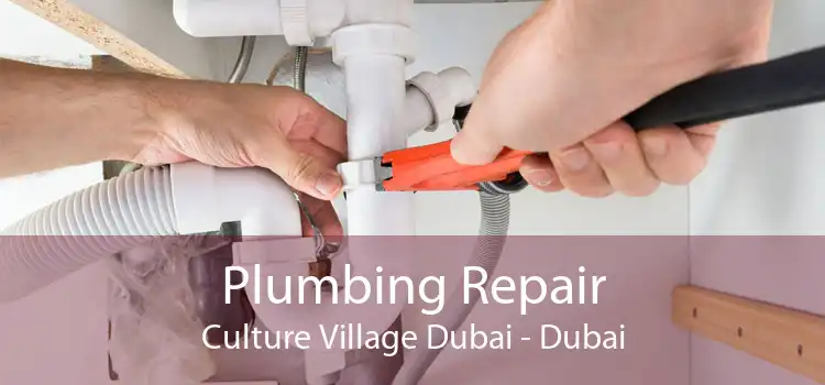 Plumbing Repair Culture Village Dubai - Dubai