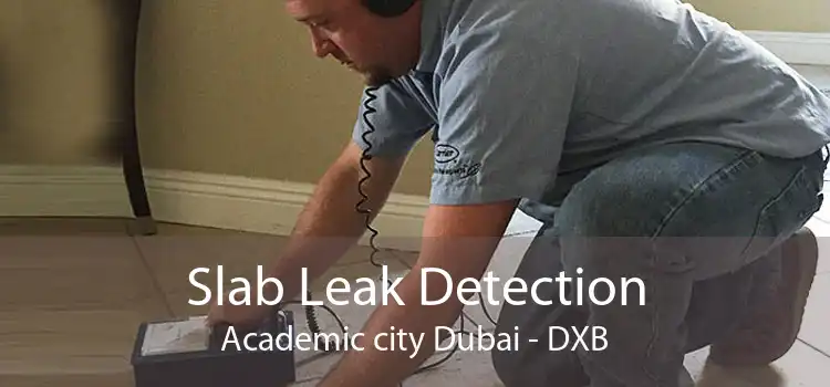 Slab Leak Detection Academic city Dubai - DXB