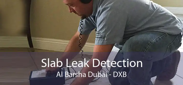 Slab Leak Detection Al Barsha Dubai - DXB