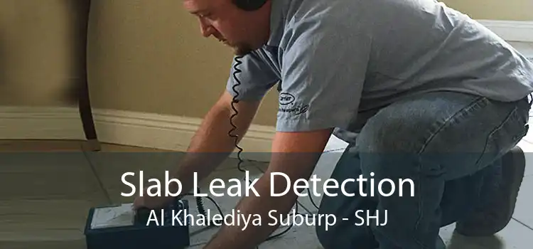Slab Leak Detection Al Khalediya Suburp - SHJ