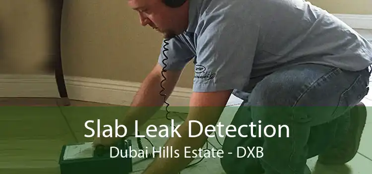 Slab Leak Detection Dubai Hills Estate - DXB