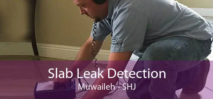 Slab Leak Detection Muwaileh - SHJ