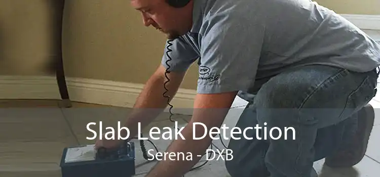 Slab Leak Detection Serena - DXB