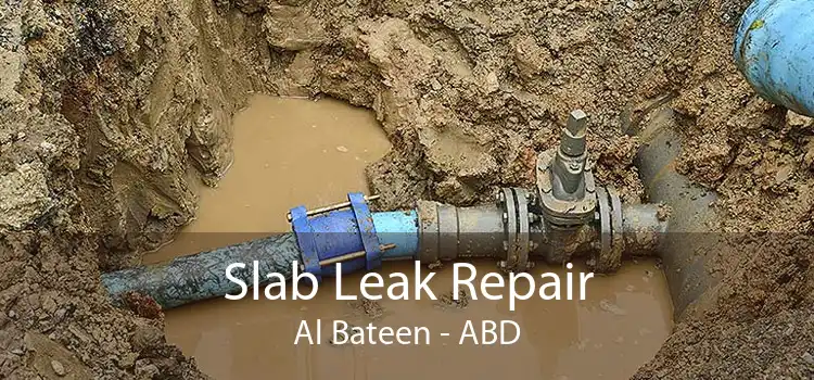 Slab Leak Repair Al Bateen - ABD