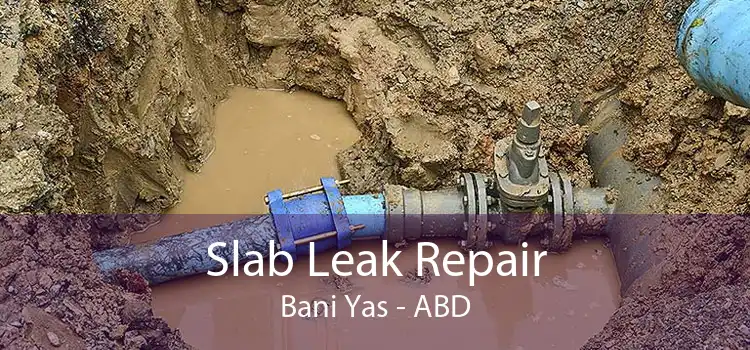 Slab Leak Repair Bani Yas - ABD