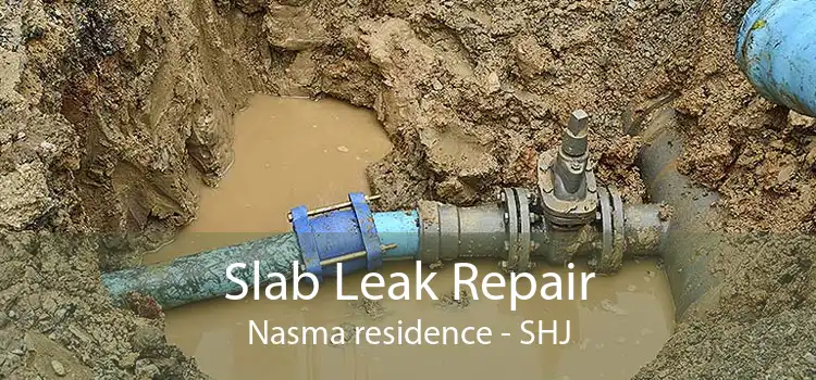 Slab Leak Repair Nasma residence - SHJ