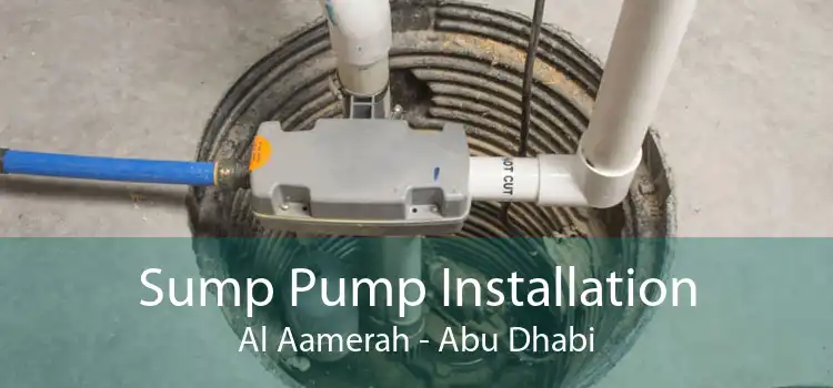 Sump Pump Installation Al Aamerah - Abu Dhabi