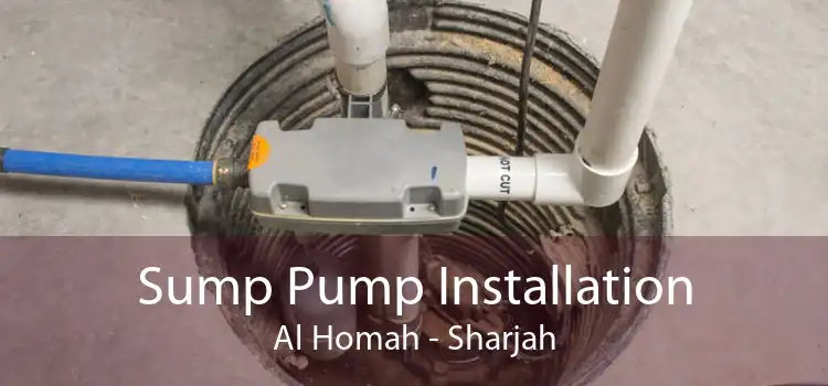 Sump Pump Installation Al Homah - Sharjah