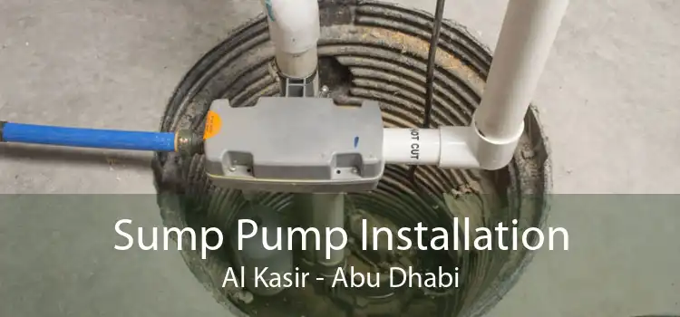 Sump Pump Installation Al Kasir - Abu Dhabi