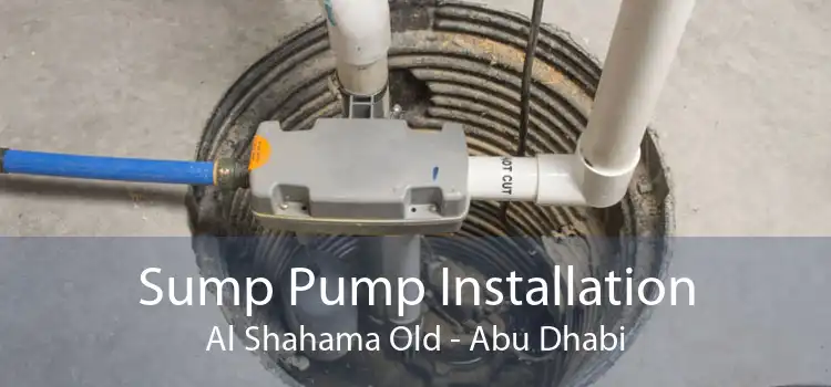 Sump Pump Installation Al Shahama Old - Abu Dhabi