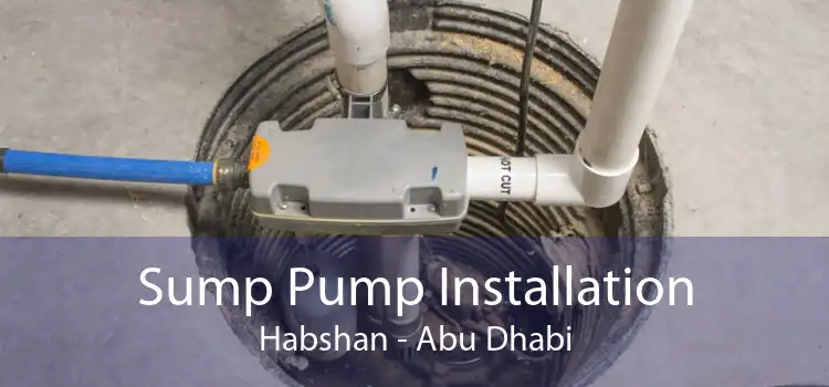Sump Pump Installation Habshan - Abu Dhabi