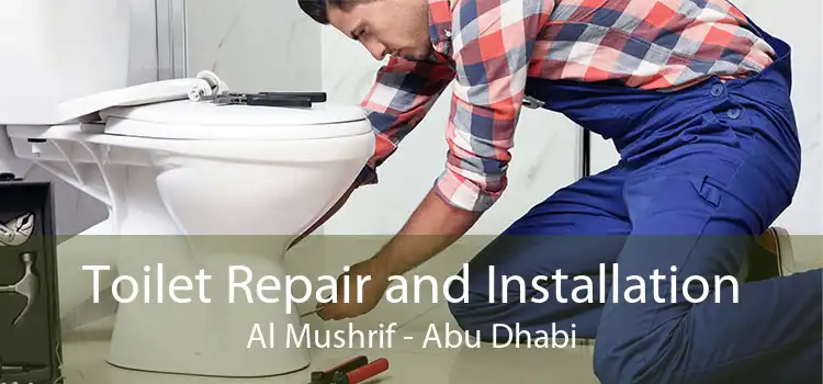 Toilet Repair and Installation Al Mushrif - Abu Dhabi